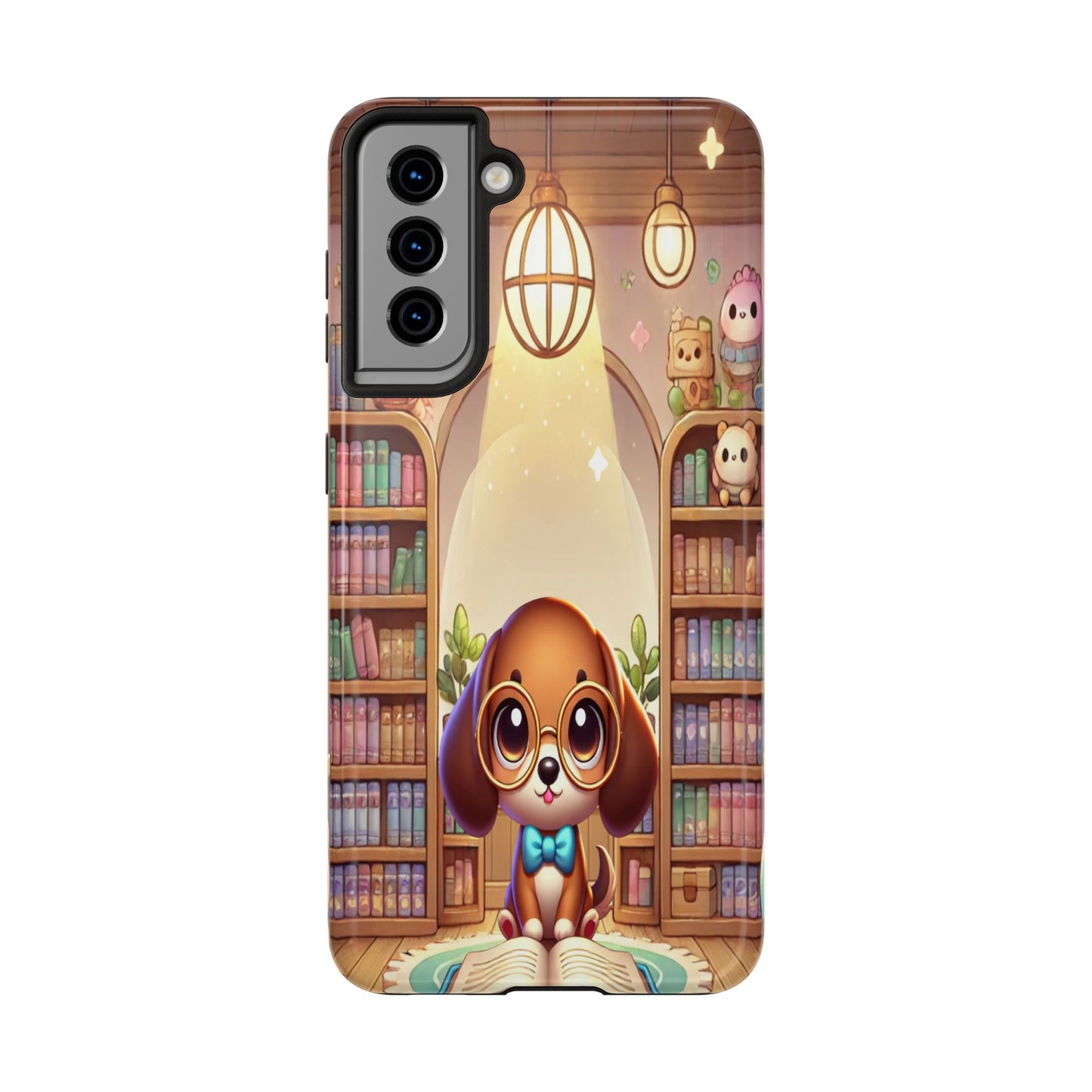 Bookworm Dachshund Phone Case