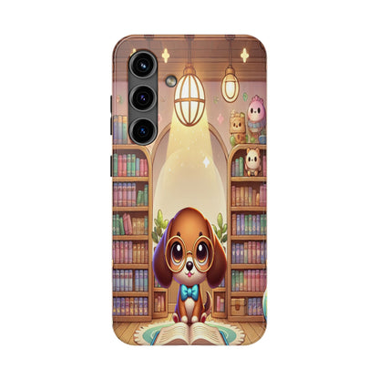 Bookworm Dachshund Phone Case