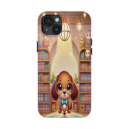 Bookworm Dachshund Phone Case