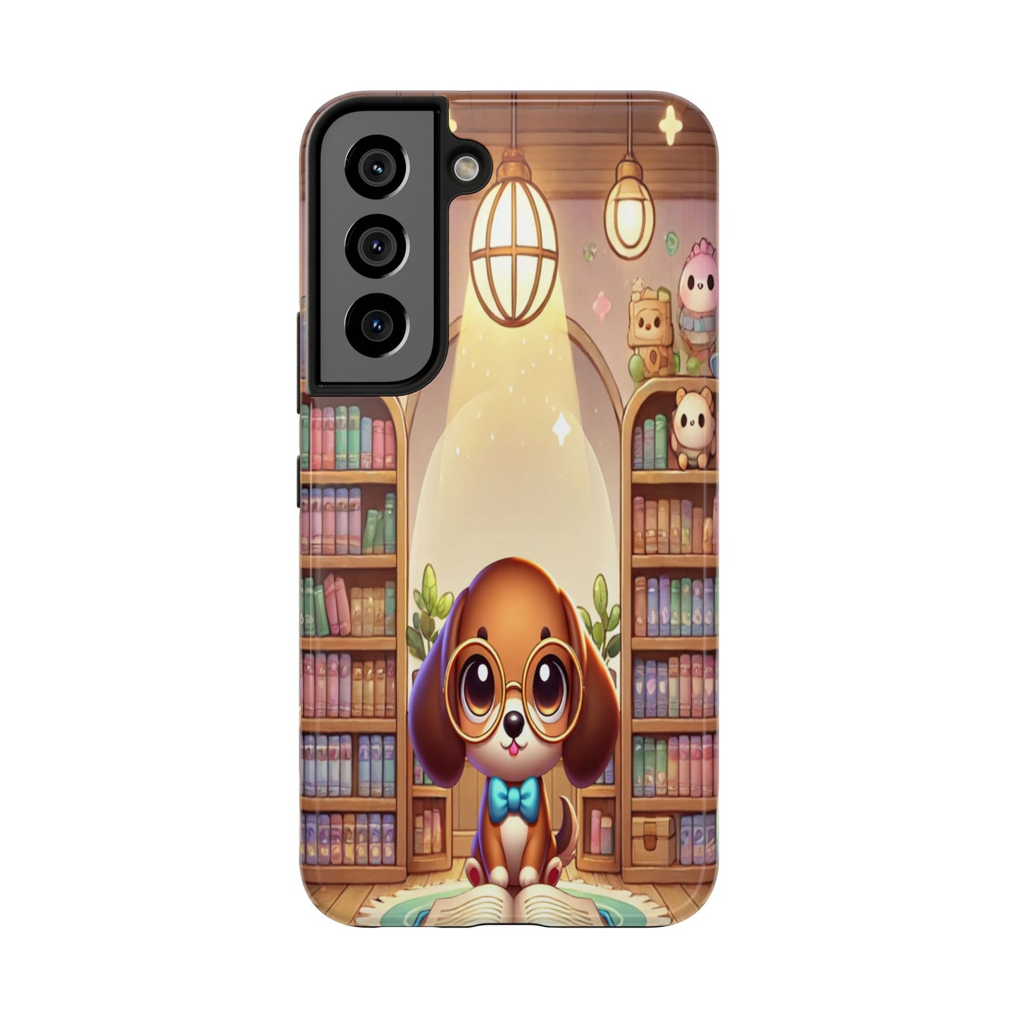 Bookworm Dachshund Phone Case