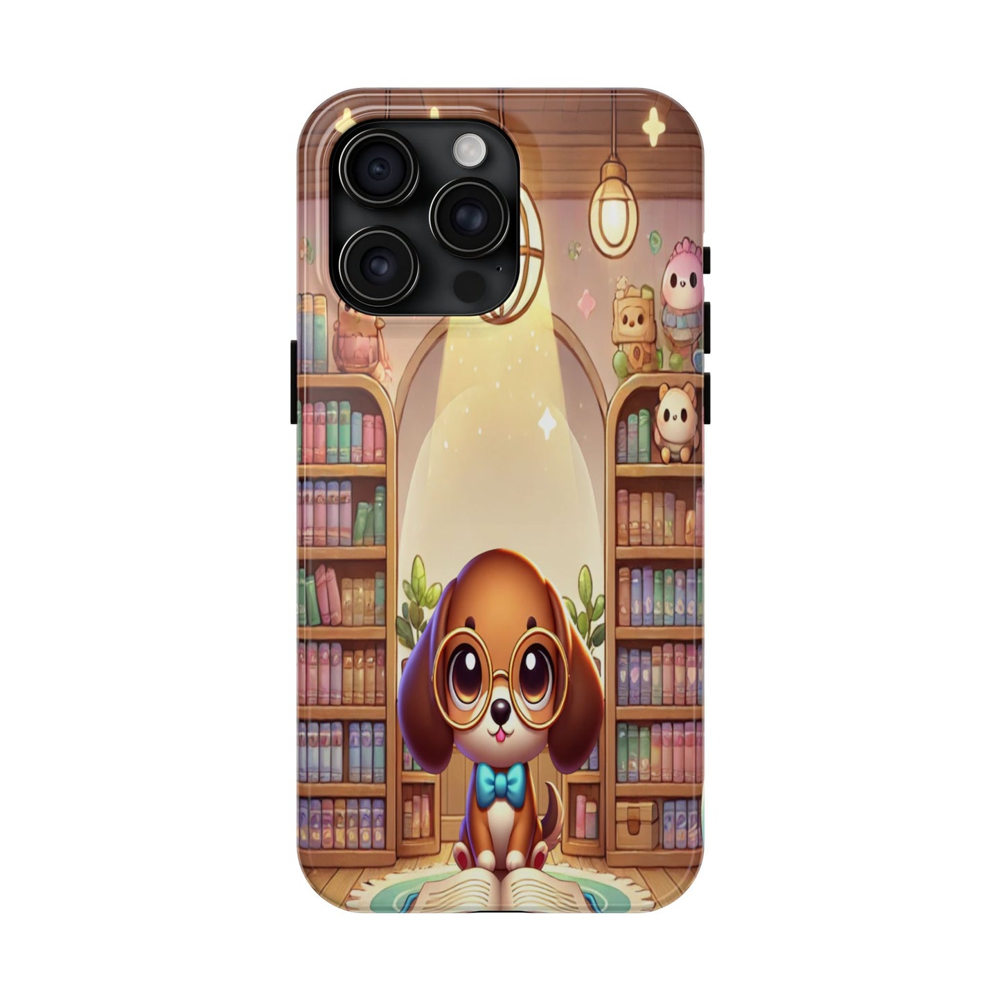 Bookworm Dachshund Phone Case