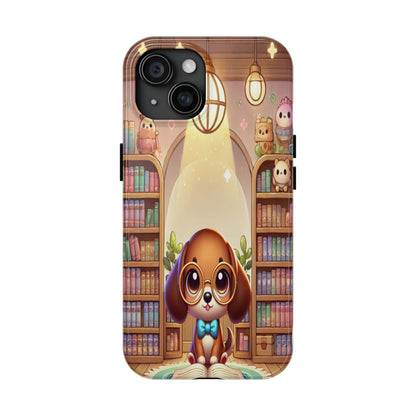 Bookworm Dachshund Phone Case