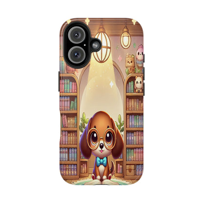 Bookworm Dachshund Phone Case