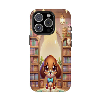 Bookworm Dachshund Phone Case