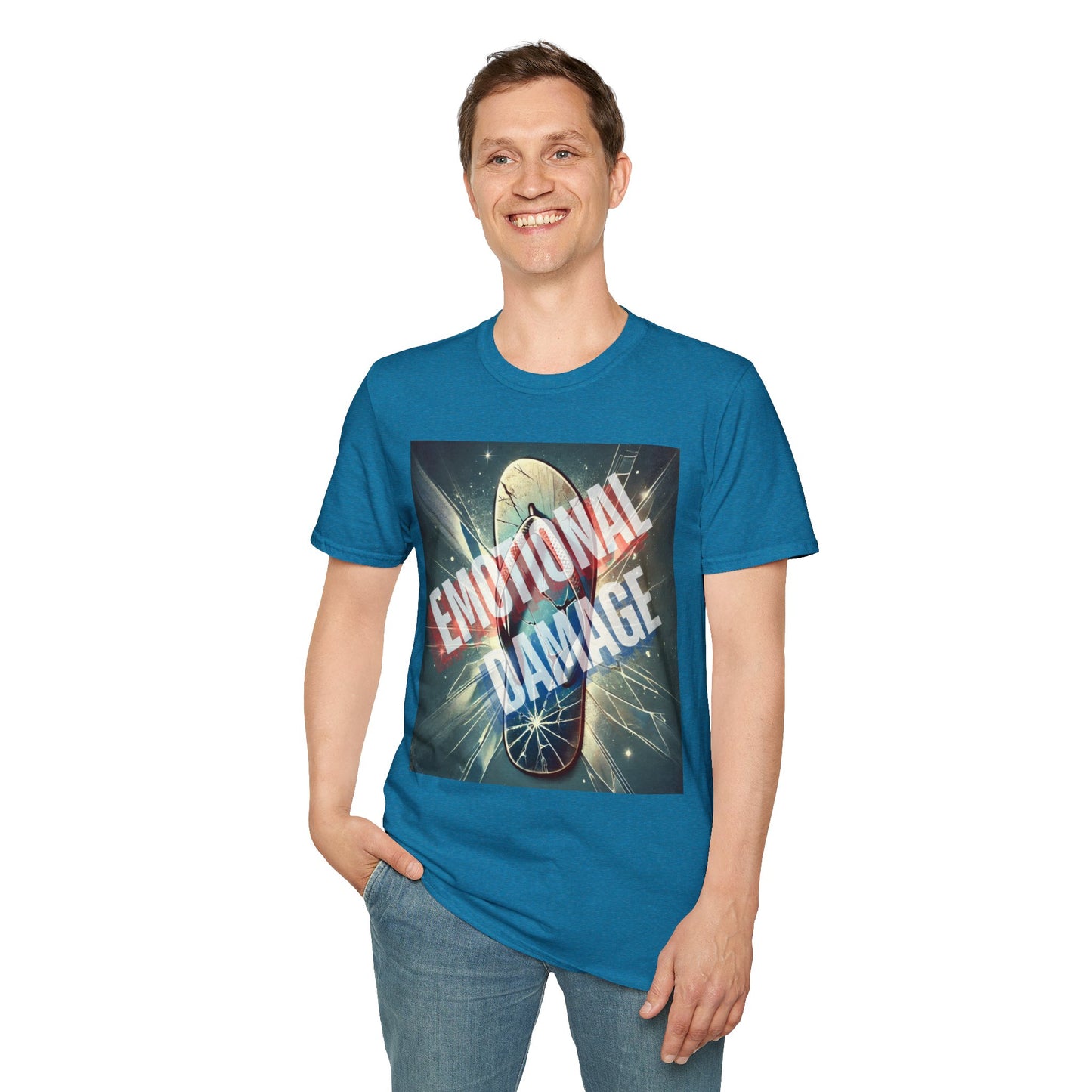 Emotional Damage Graphic Unisex Softstyle T-Shirt