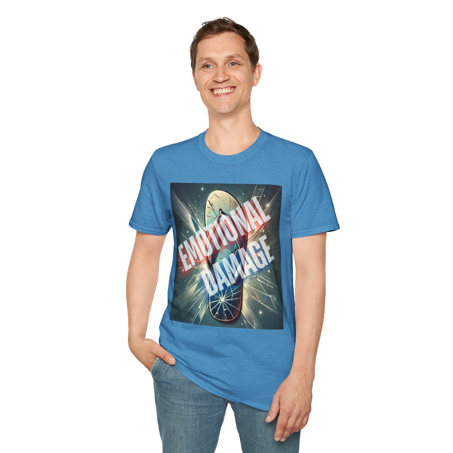 Emotional Damage Graphic Unisex Softstyle T-Shirt