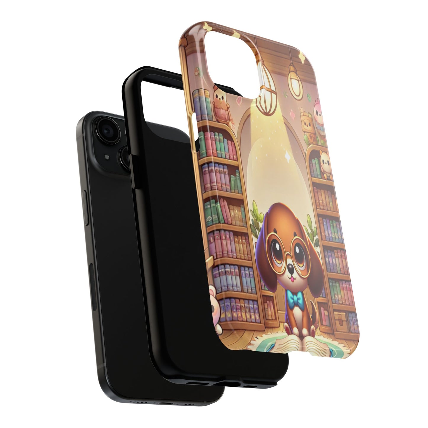 Bookworm Dachshund Phone Case