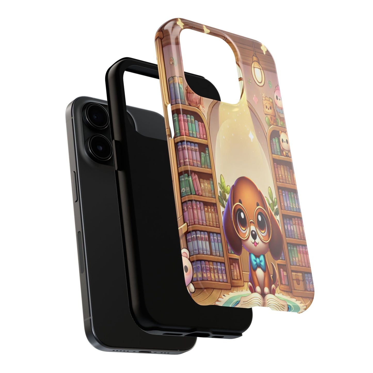 Bookworm Dachshund Phone Case