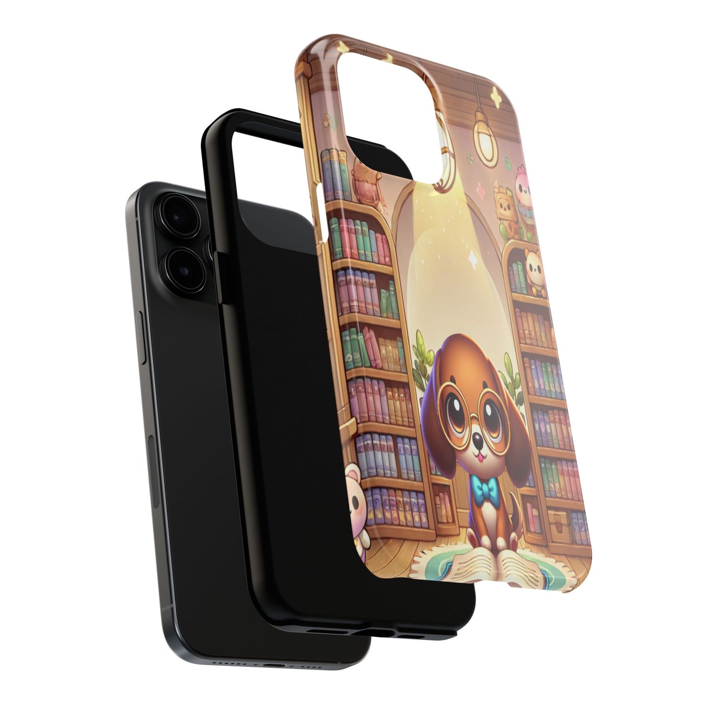 Bookworm Dachshund Phone Case