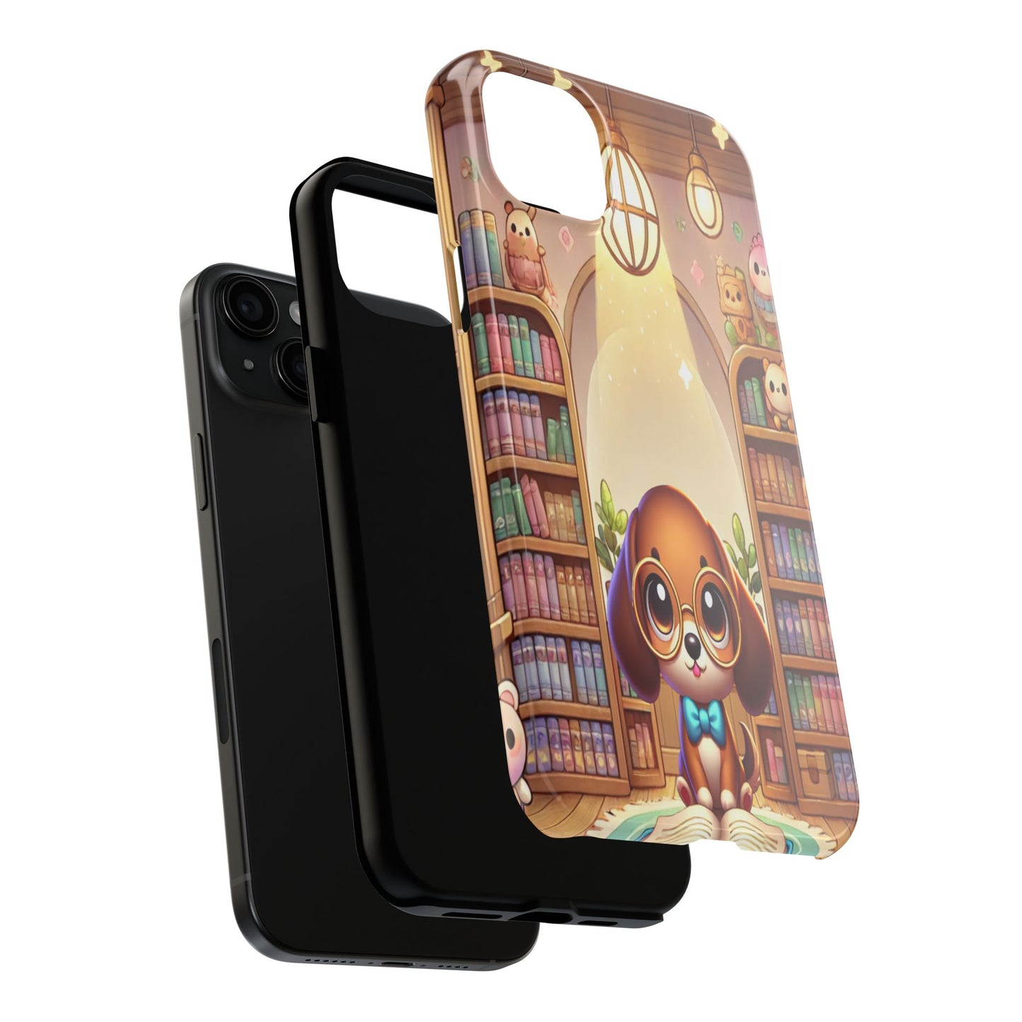 Bookworm Dachshund Phone Case