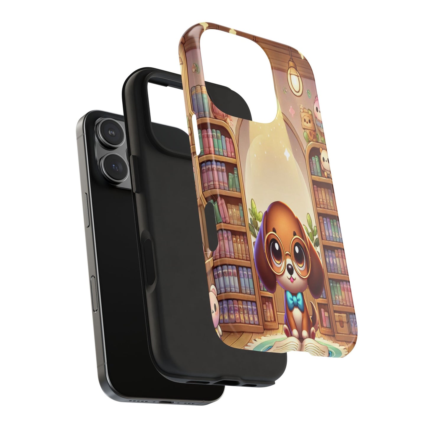 Bookworm Dachshund Phone Case