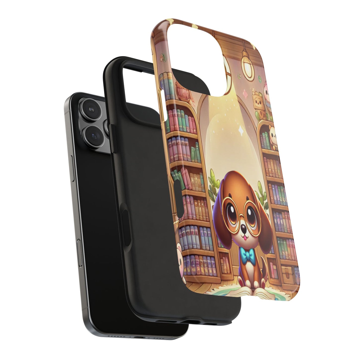 Bookworm Dachshund Phone Case