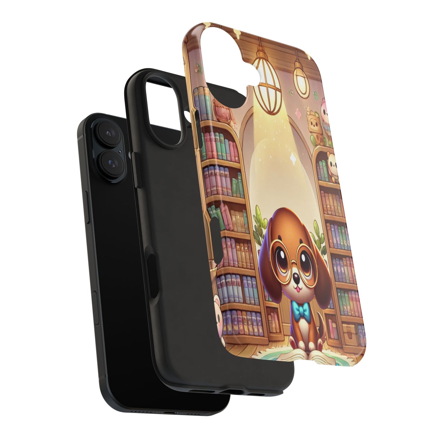 Bookworm Dachshund Phone Case