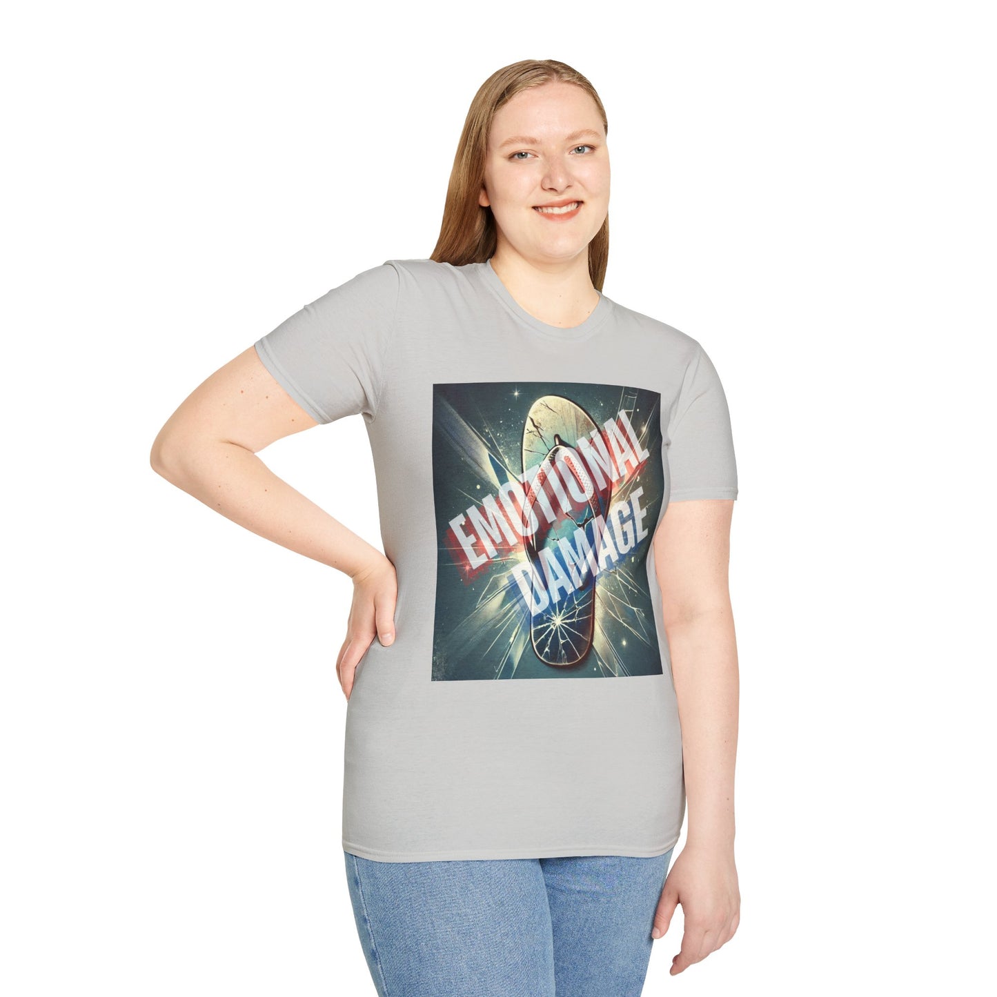 Emotional Damage Graphic Unisex Softstyle T-Shirt