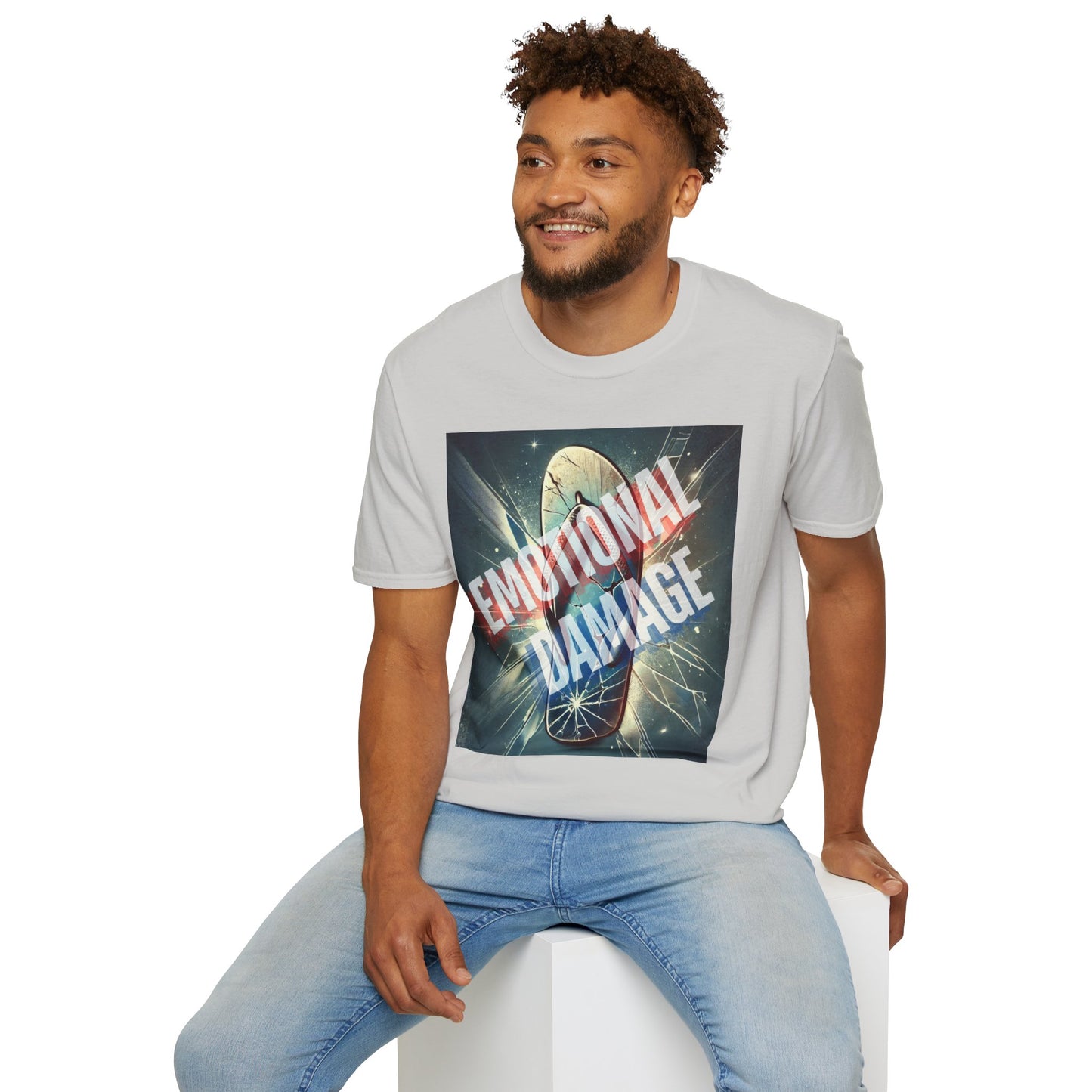 Emotional Damage Graphic Unisex Softstyle T-Shirt