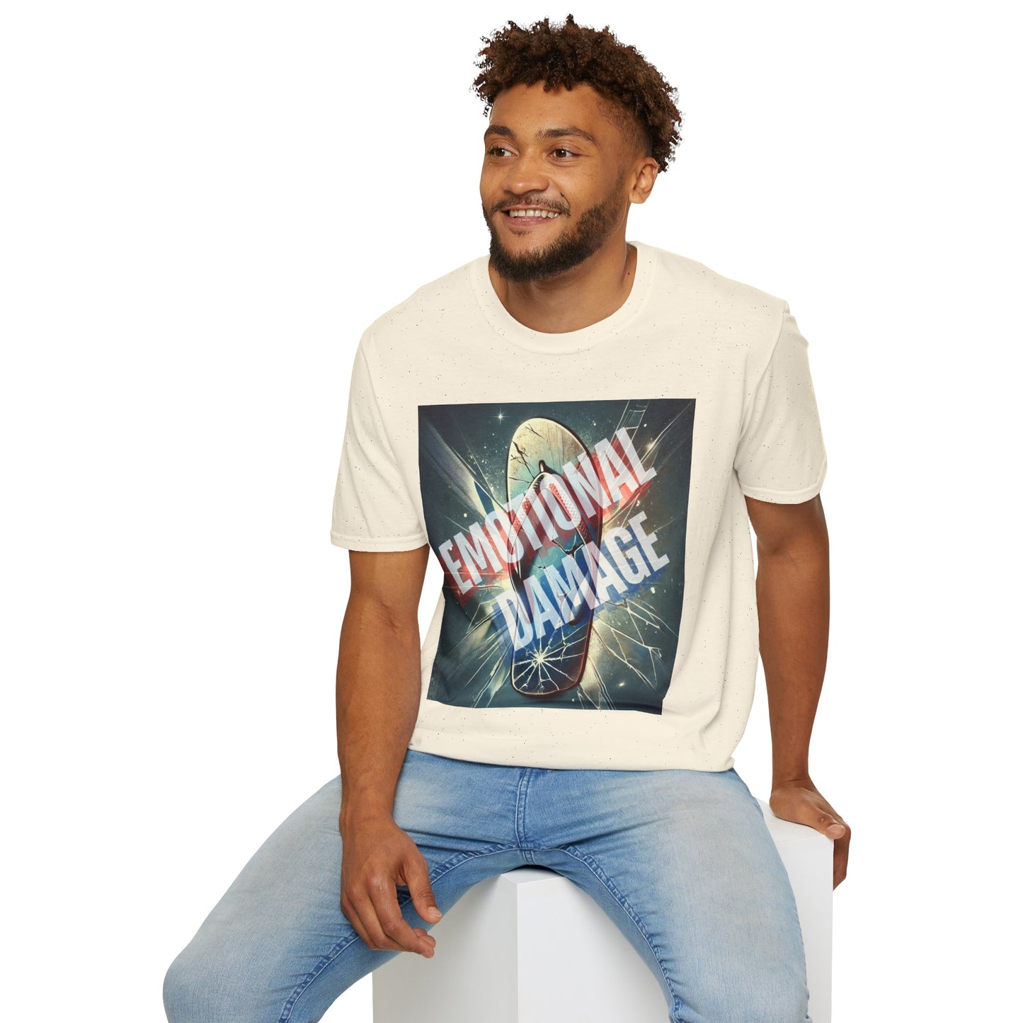 Emotional Damage Graphic Unisex Softstyle T-Shirt