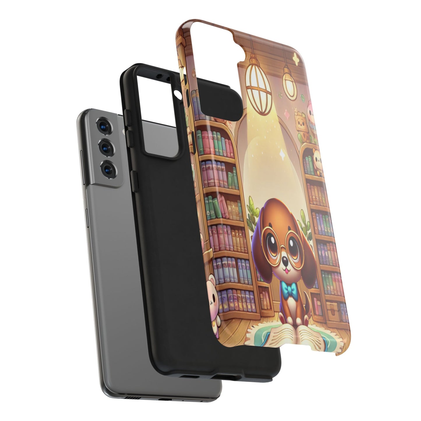 Bookworm Dachshund Phone Case