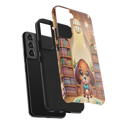 Bookworm Dachshund Phone Case