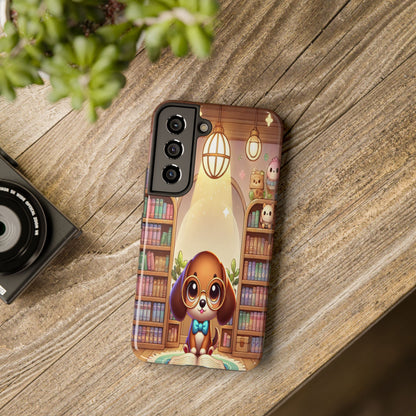 Bookworm Dachshund Phone Case