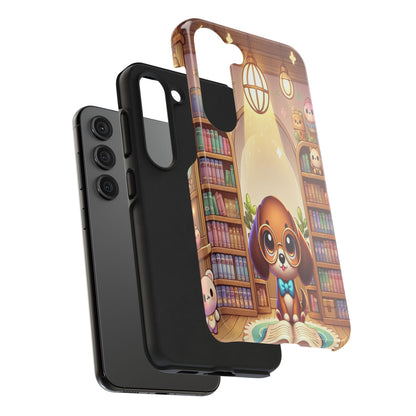 Bookworm Dachshund Phone Case