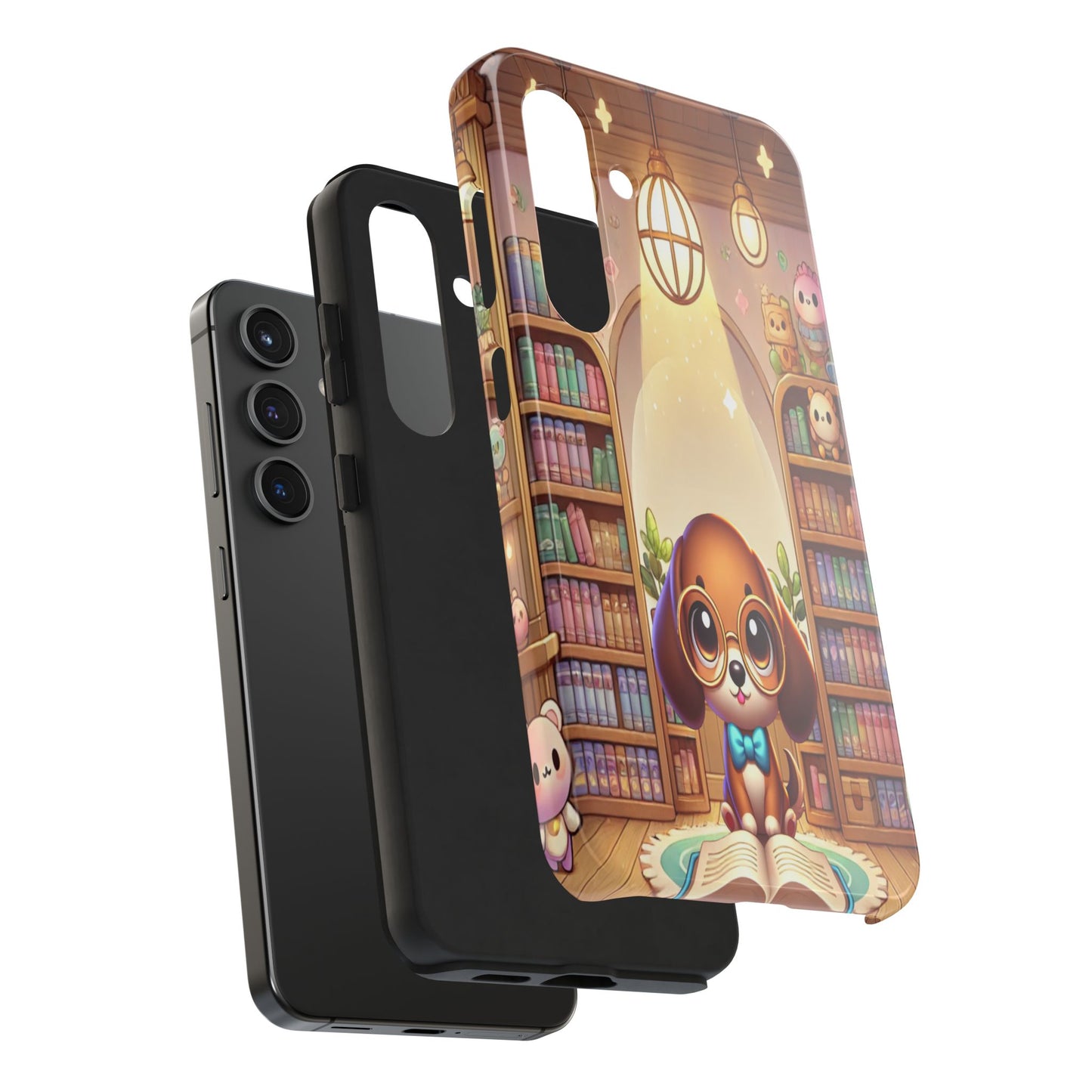 Bookworm Dachshund Phone Case