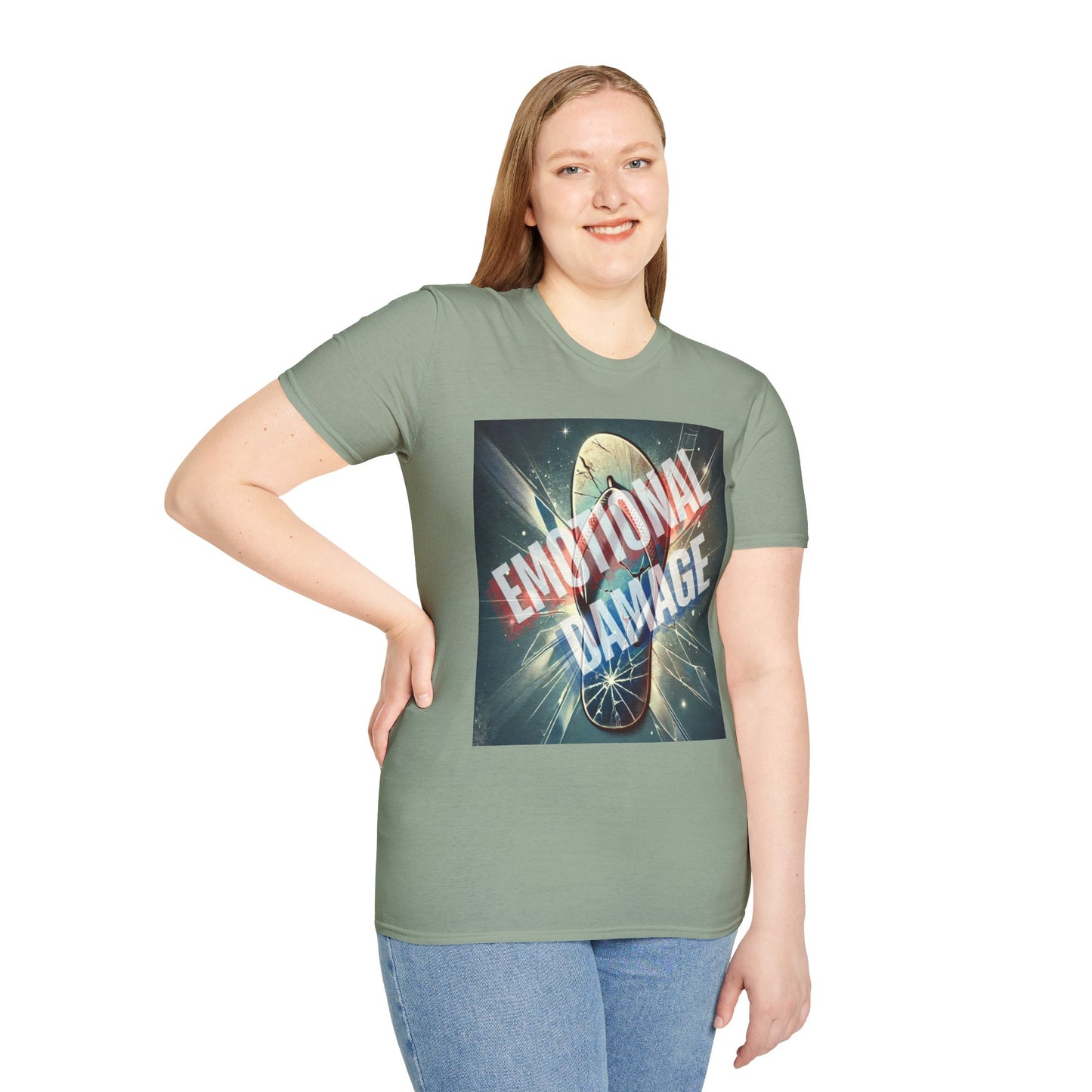 Emotional Damage Graphic Unisex Softstyle T-Shirt